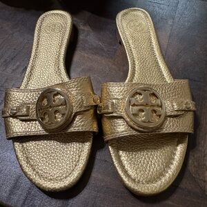 Tory Burch Gold Sandals